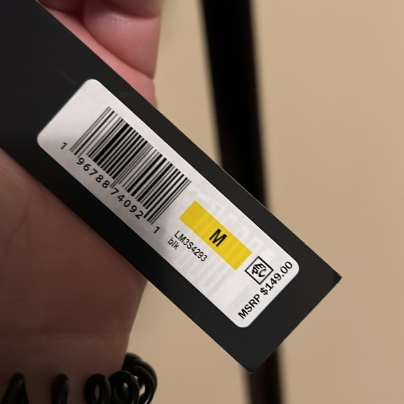 KARL LAGERFELD Men's Jacquard Half Zip Sweater medium - Picture 6 of 12